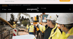 Desktop Screenshot of energis-netzgesellschaft.de